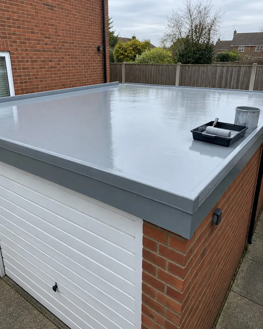 GRP fibreglass roofing in Ottery St Mary